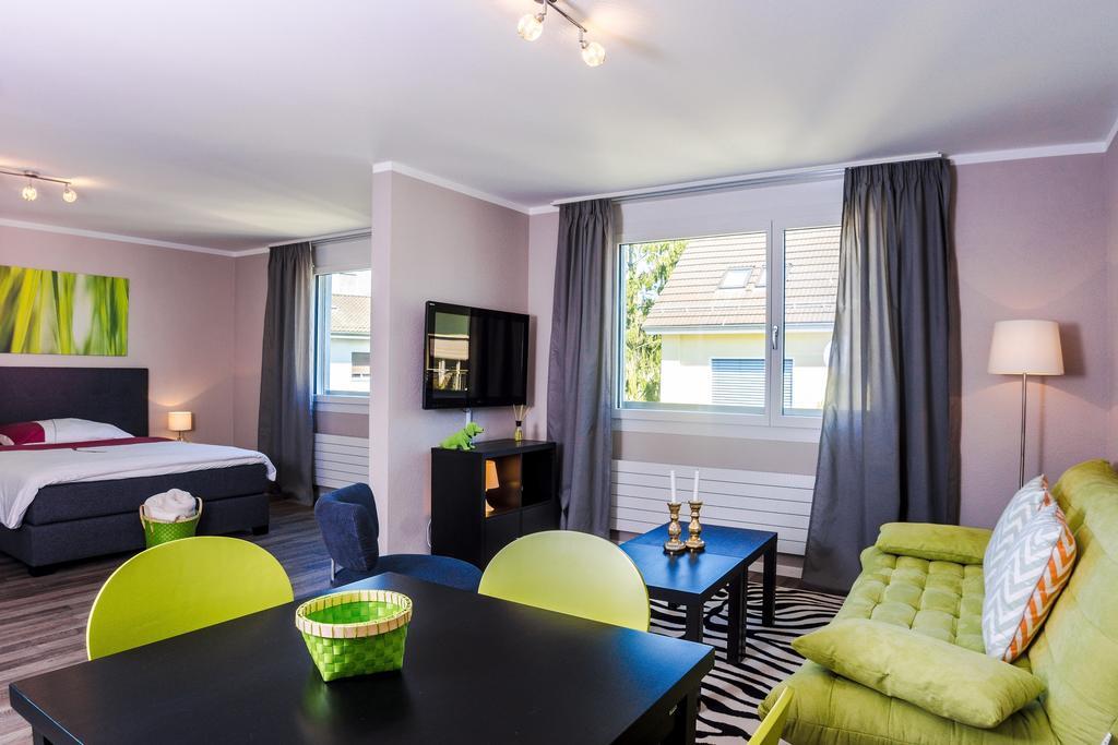 RELOC Serviced Apartments Zurich-Oerlikon Zimmer foto