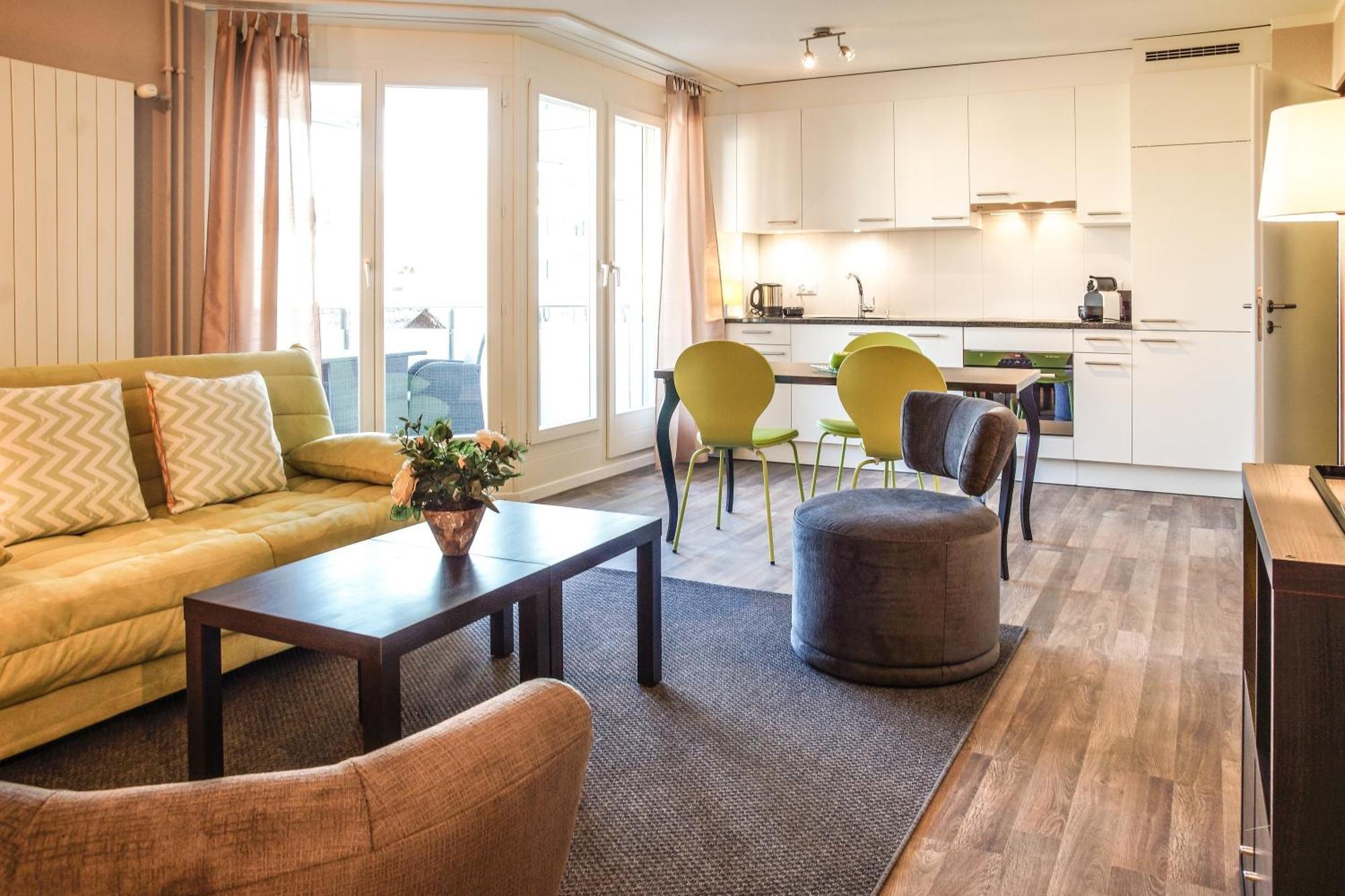 RELOC Serviced Apartments Zurich-Oerlikon Zimmer foto